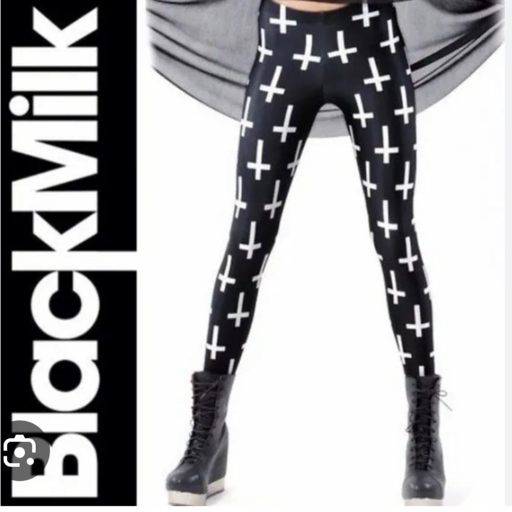 Blackmilk Clothing; St. Peter’s Cross leggings size M; only worn twice.